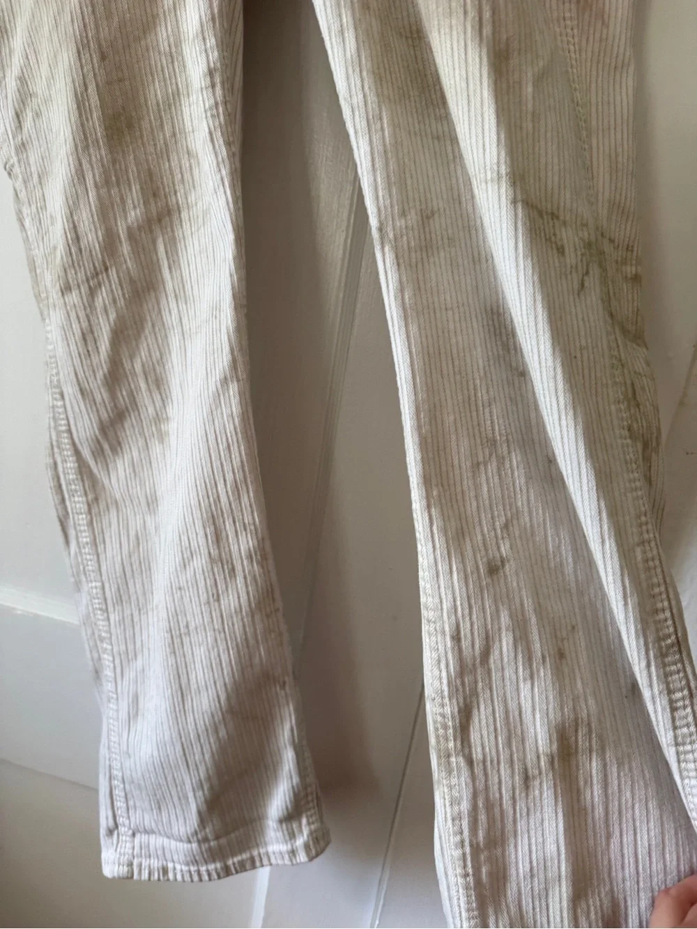 Men's Work Pants in Light Beige Old Navy size 32 x 30 ‘90s straight built flex